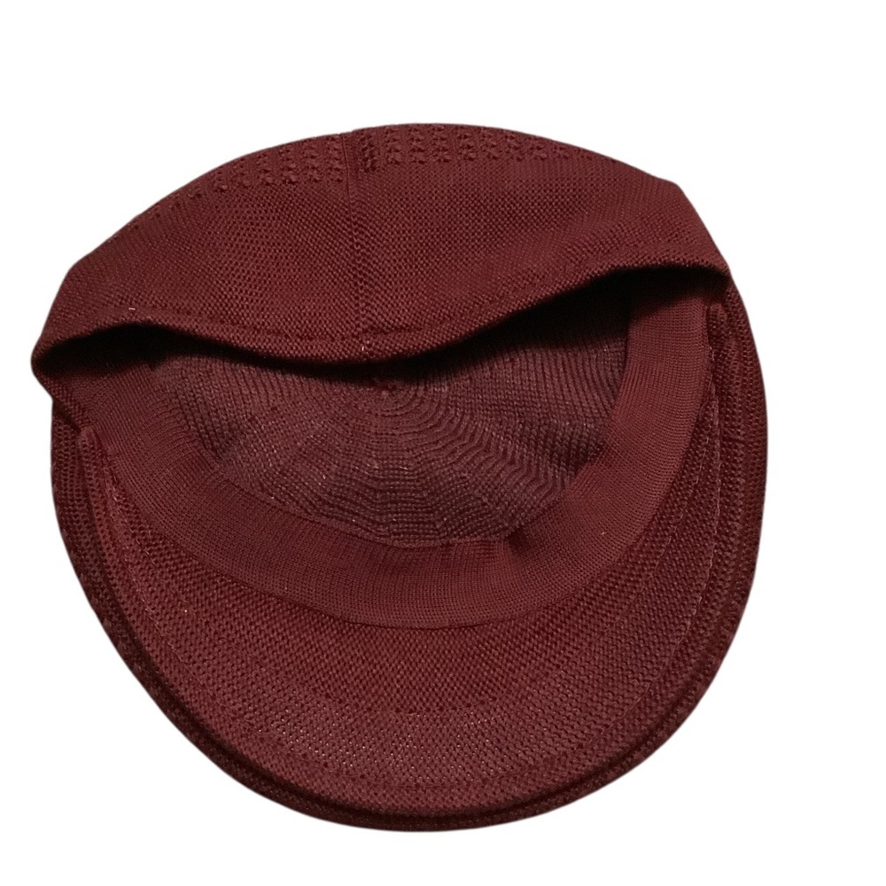 Maroon Knit newsboy hat Beret